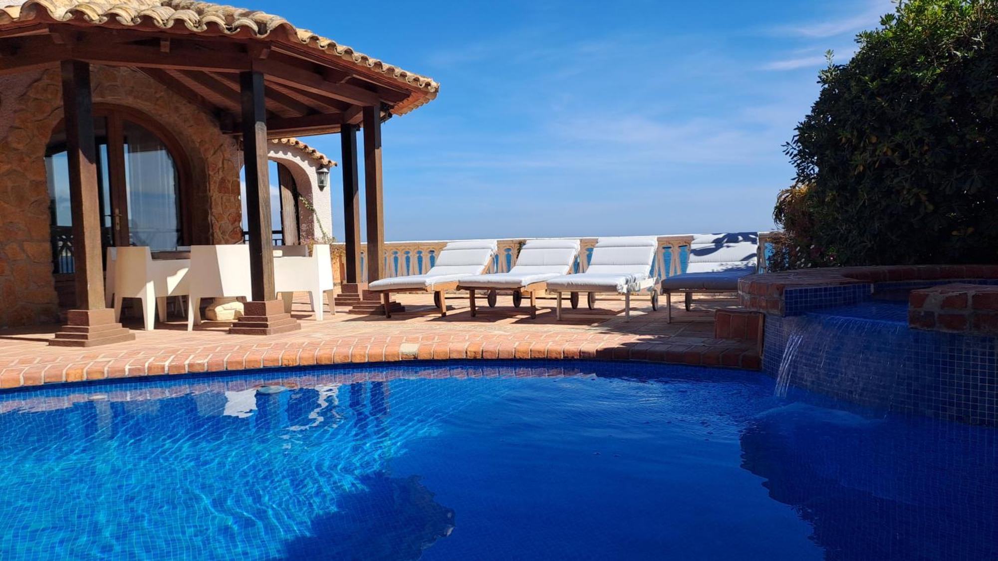 Villa Puerto Blanco Calpe Bagian luar foto
