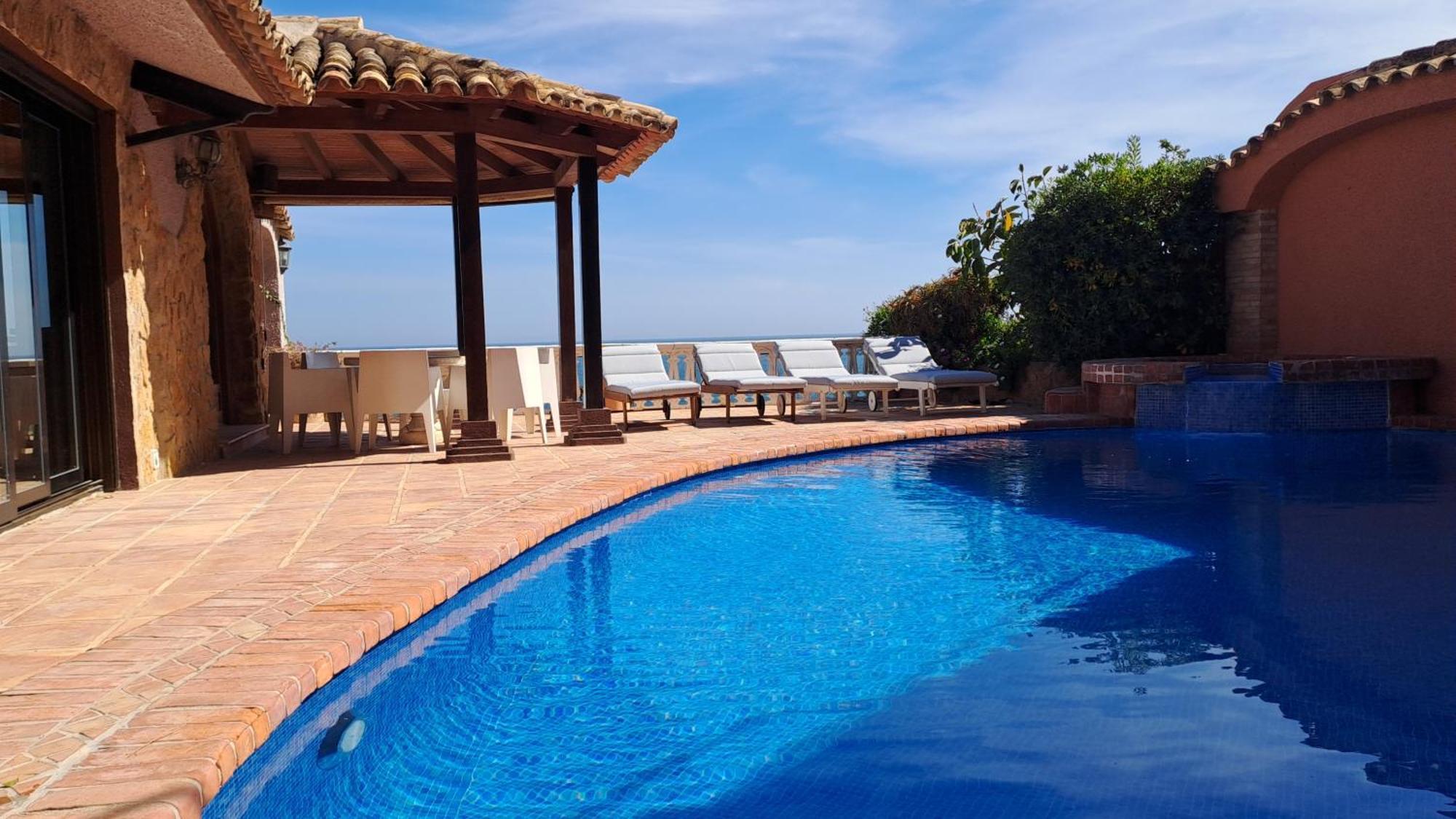 Villa Puerto Blanco Calpe Bagian luar foto